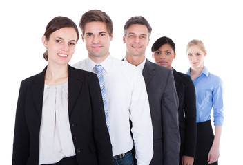 Group Of Businesspeople Standing