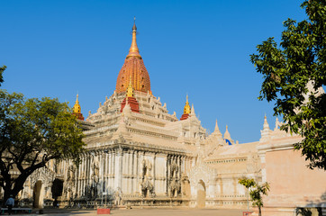 Ananda temple in Old Bagan, Myanmar