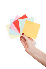Colorful sticky notes for your text