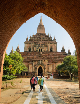 Sulamani temple in Bagan, Myanmar