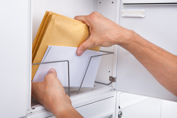 Postman Keeping Letters