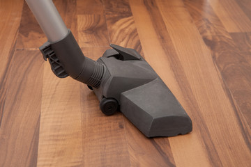 Vacuum Cleaner Cleaning Floor