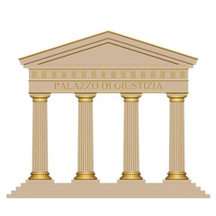 Fototapeta premium Palazzo di giustizia