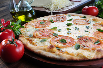 Margherita pizza