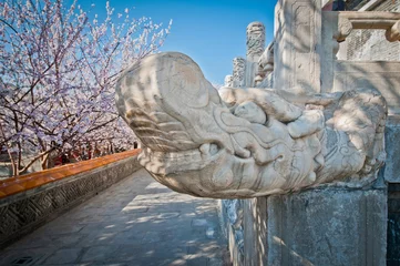 Rolgordijnen Buddhist Yong'An, Everlasting Peace Temple, Beihai Park, Beijing © Fotokon