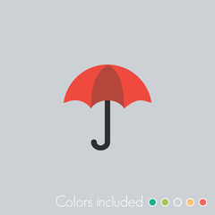 Umbrella - FLAT UI ICON COLLECTION