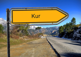 Strassenschild 16 - Kur