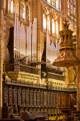 organo de la catedral de León