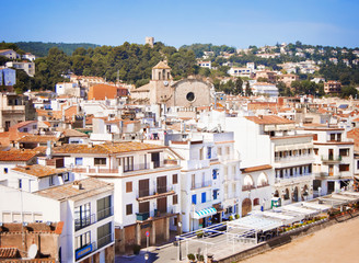 View of Tossa de Mar, Spain