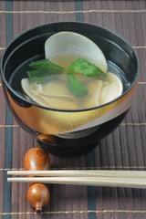 ハマグリのお吸い物
