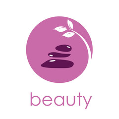 Vector Logo spa, yoga and relax