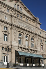 Fototapeta na wymiar Wejście Teatro Colon w Buenos Aires Opera