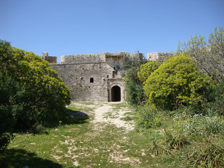 Obraz premium Ali Pasha Fort at Palermo, South Albania