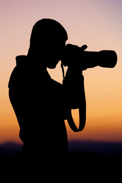 Il Fotografo - silhouette