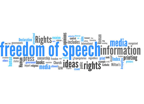 freedom of speech (media, control, censorship)