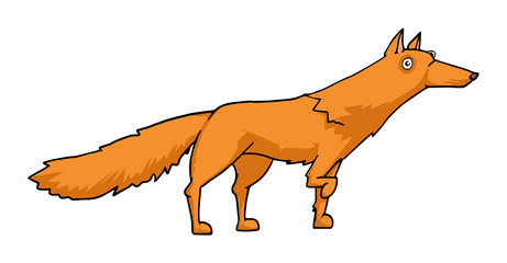 cute cartoon fox