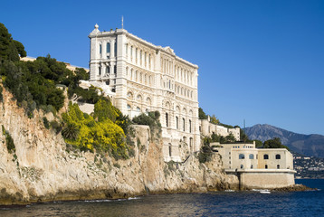 Obraz premium Oceanographic Institute in Monaco