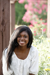 Beautiful African-American Teenage Girl