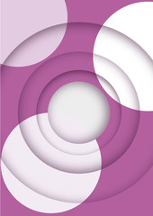 Vector abstract futuristic background