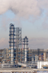 crude fractionating column Moscow refinery