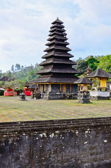 Fototapeta na wymiar Pura Besakih. - largest hindu temple of Bali, Indonesia