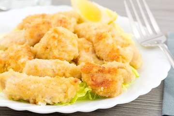 crocchette di pollo al limone