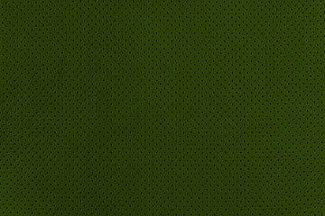green perforated leather texture or background