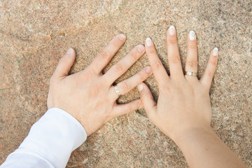 wedding bride and groom