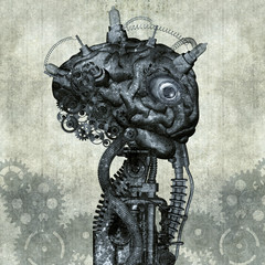 Antiker Cyborg