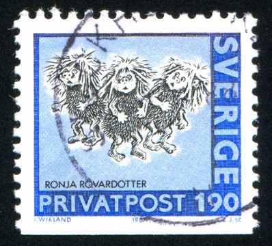 Sweden stamp