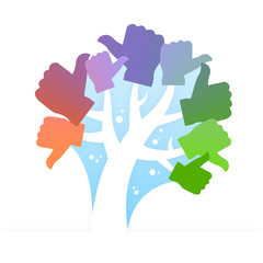 Obraz premium Feedback Baum