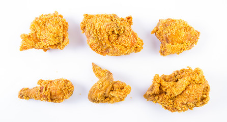 Crispy fried chicken