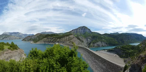 Photo sur Plexiglas Anti-reflet Barrage barrage de Serre Ponçon