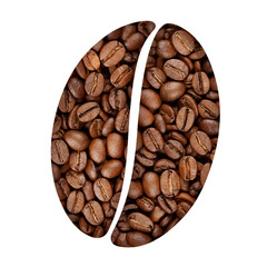 Coffee bean symbol