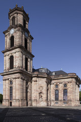 Fototapeta na wymiar Ludwig Kościół Saarbrücken