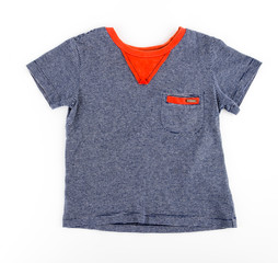 T-shirt isolated white background