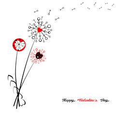 Flowers as symbols of Mars and Venus