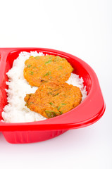 Green curry chicken