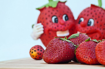 Fresh New Zealand strawberries