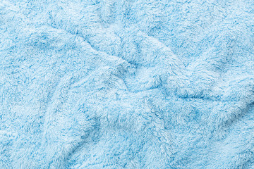 Blue Fabric towel Texture