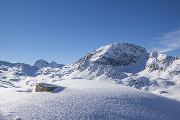 Winterlandschaft in den Begen