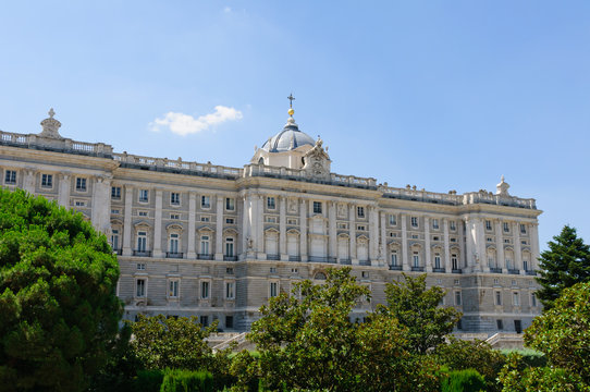 Palacio Real in Madrid, Spain