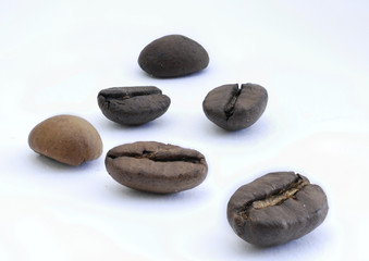 geröstete Kaffeebohnen