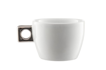 Coffee cup on a white background