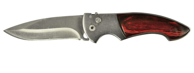 Knife isolated on white
