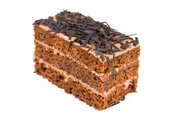 Sweet chocolate cake