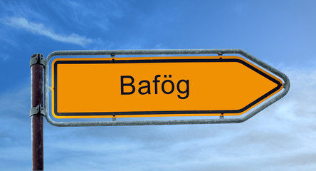 Strassenschild 8 - Bafög