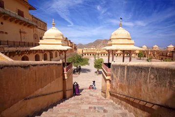 Deurstickers Amber fort, Jaipur, Rajasthan, India © Gergana Genova
