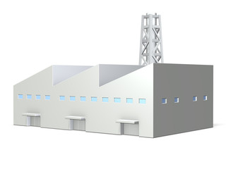 Miniature models of  factory