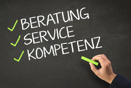 Beratung - Service - Kompetenz